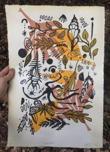 Screen Printing With Natural Dyes Workshop (FULL) @ The Sou'wester Lodge Pavilion
